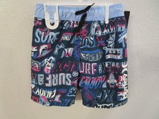 New Hurley Boys Pull On Swim Trunks, size 6