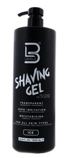 Level 3 Transparent Shaving Gel, Ice, 33.8 oz