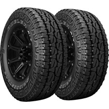(QTY 2) LT265/75R16 Bridgestone Dueler A/T Revo 3 123R LRE White Letter Tires
