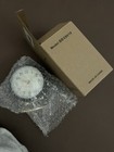 Black And Cream Retro Style Alarm Clock Glow In The Dark Hands Battery Powered — photo 5