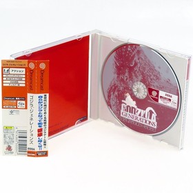 GODZILLA GENERATIONS SEGA Dreamcast Japan Import DC Action NTSC-J Complete