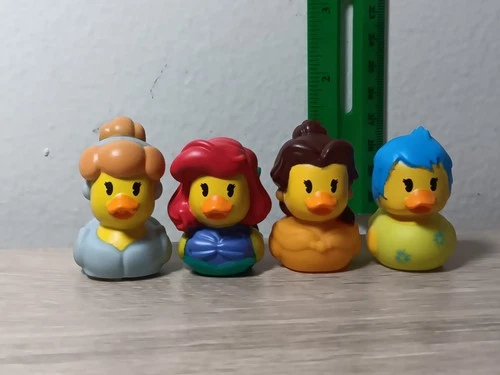 *CHARITY* 1.5" ARIEL BELLE CINDERELLA JOY MINI Duckalooz Disney