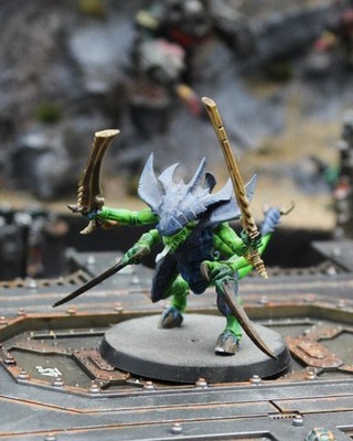Tyranids  1 Warrior - Partially Painted #7673