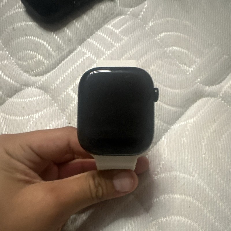 Apple Watch Series 10 46mm Aluminum GPS, Unlocked, Black With Band Used