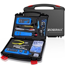 Professional Network Tool Kit, ZOERAX 14 8 inches L x 8.66 W , Blue