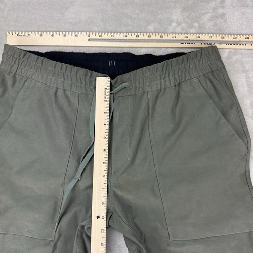 LULULEMON Bowline Pant Canvas Green Men's Size XL Gorpcore Utility*****Stained** - Picture 6 of 13