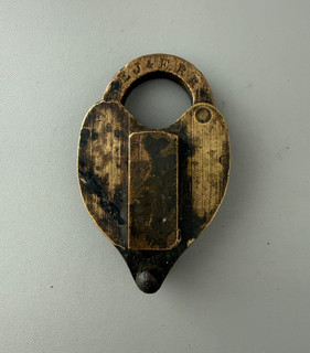 ELGIN JOLIET & EASTERN BRASS RAILROAD LOCK