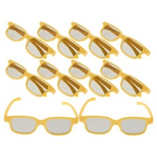 10pcs Viewing Glasses: Movie Dimensional Video Frame Dvd Game Glass 3d Style