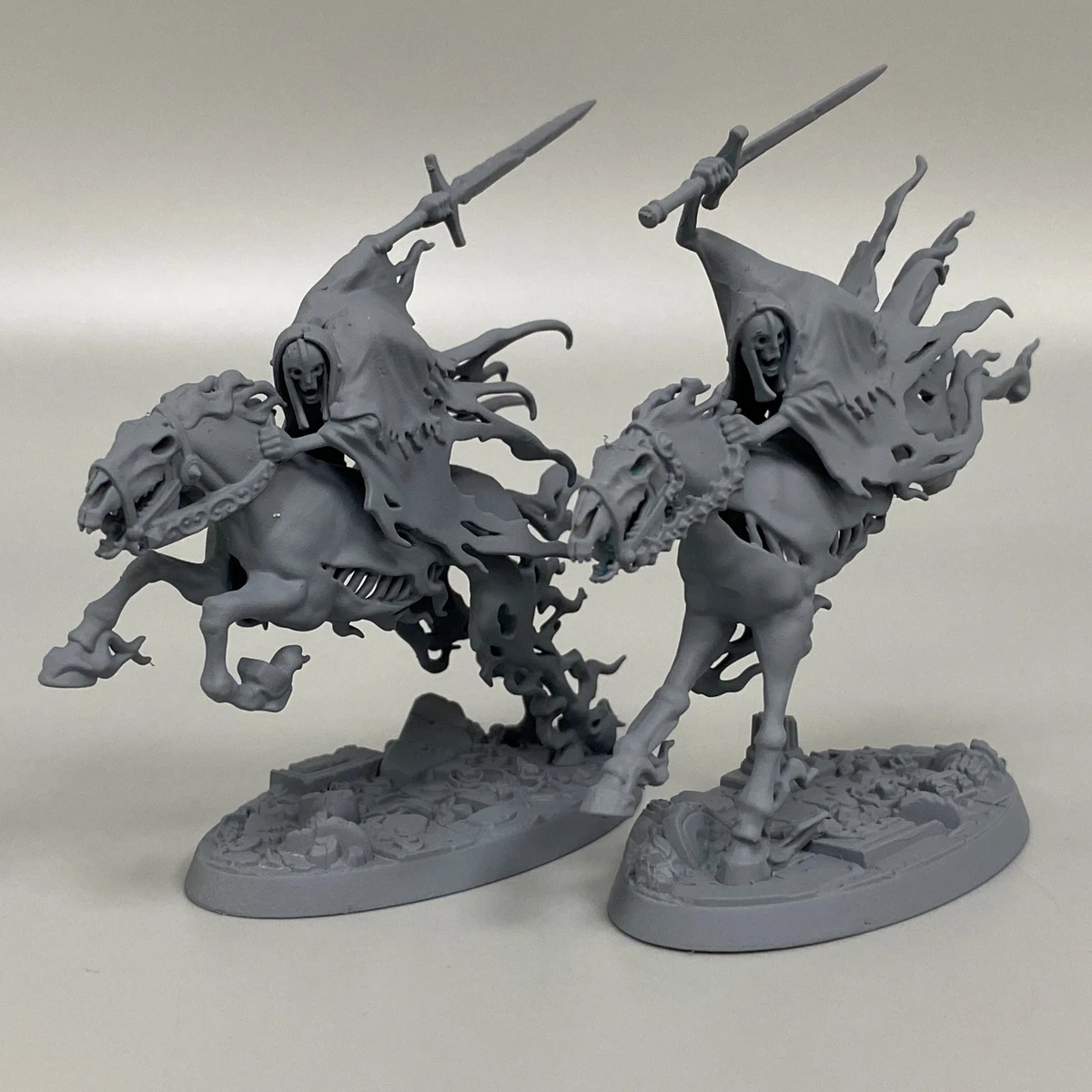 Figurine Warhammer AOS : Reikenor The Grimhailer En Plastique – Nighthaunt – P-00H7U (Occasion)