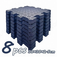 8Pcs/2.5Cm Thick Nonslip Baby Crawling Play Mat Soundproof Puzzle Gym Mat for Ch