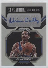 2022-23 Panini Prizm Sensational Signatures Silver Adrian Dantley Auto HOF 1d4