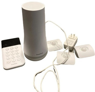 #ad #ad Used SimpleSafe System: Base Keypad Motion Sensors 3 As Is Parts or Repair $69.99