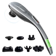 MEGAWISE Cordless Handheld Back Massager Deep Tissue Percussion Neck Shoulder...