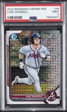 2022 BOWMAN MEGA BOX CHROME #48 LUKE WADDELL PSA 9