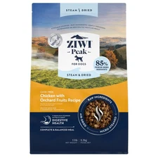 Peak Steam & Dried Dog Food - Cage-Free Chicken w/Fruits - High Protein, Low ...