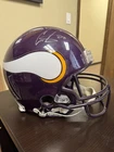 Randy Miss & Cris Carter Signed Minnesota Vikings Authentic Helmet