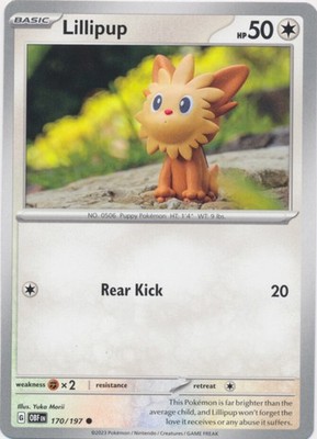 Lillipup - 170/197 - Common - Lightly Played