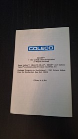 Rocky with Box, Manual, No overlays, for the Colecovision, working