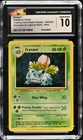 Pokémon Ivysaur 2023 TCGC #002/034 Venusaur & Lugia ex Deck Holo CGC 10