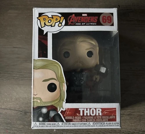 Funko Marvel Avengers Age of Ultron Pop! Vinyl Thor #69 Bobblehead Figure