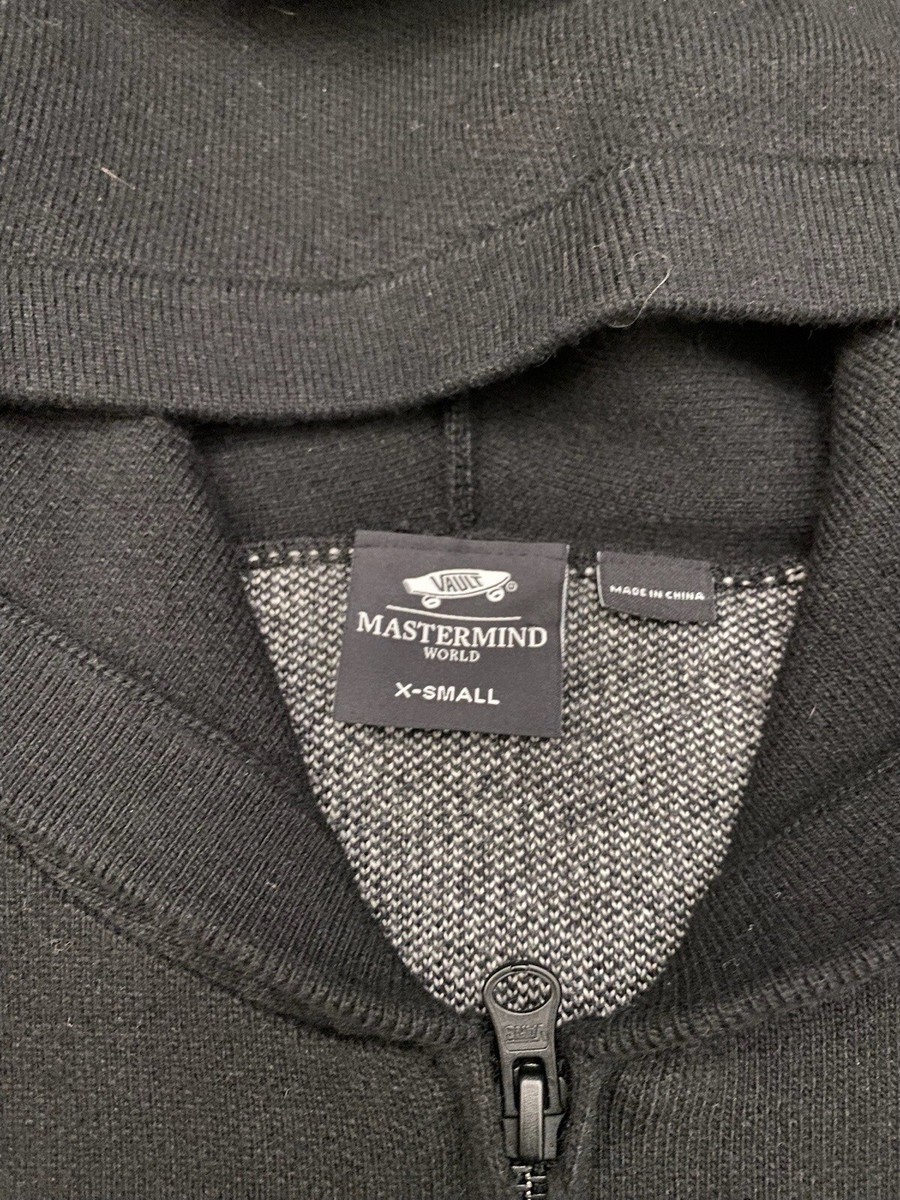VANS VAULT x MASTERMIND World Zip Hoodie Mens XS NWT Skate VANS VAULT x MASTERMIND World Zip Hoodie Mens XS NWT Skate