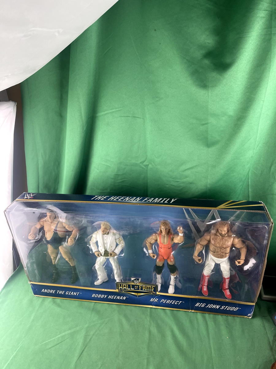 WWE HALL OF FAME ELITE HEENAN FAMILY SET MATTEL 2015 ANDRE GIANT  display picture 1