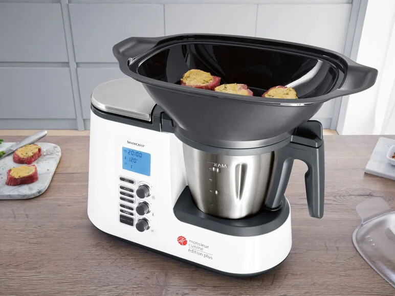 Monsieur Cuisine Édition Plus Silvercrest Robot de cuisine pour gagner du temps