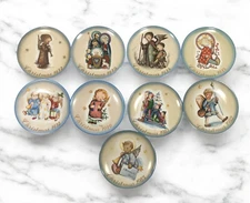 Schmid Sister Berta Hummel Christmas Plate 1972-'75 1978-'79 1981-'83 Set Of 9 