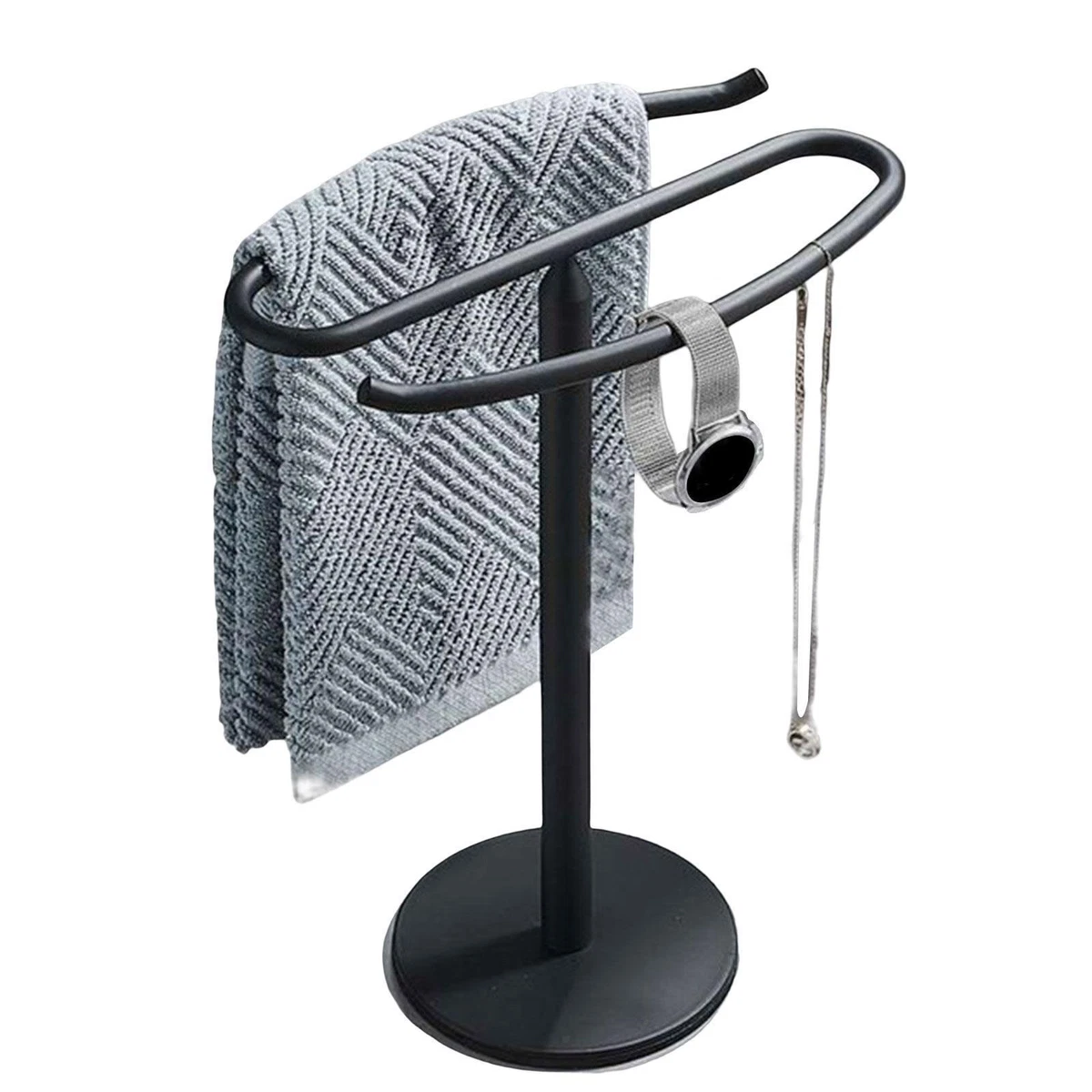 Modern Bath Towel Stand Tabletop Towel Holder Hand Towel Hanger