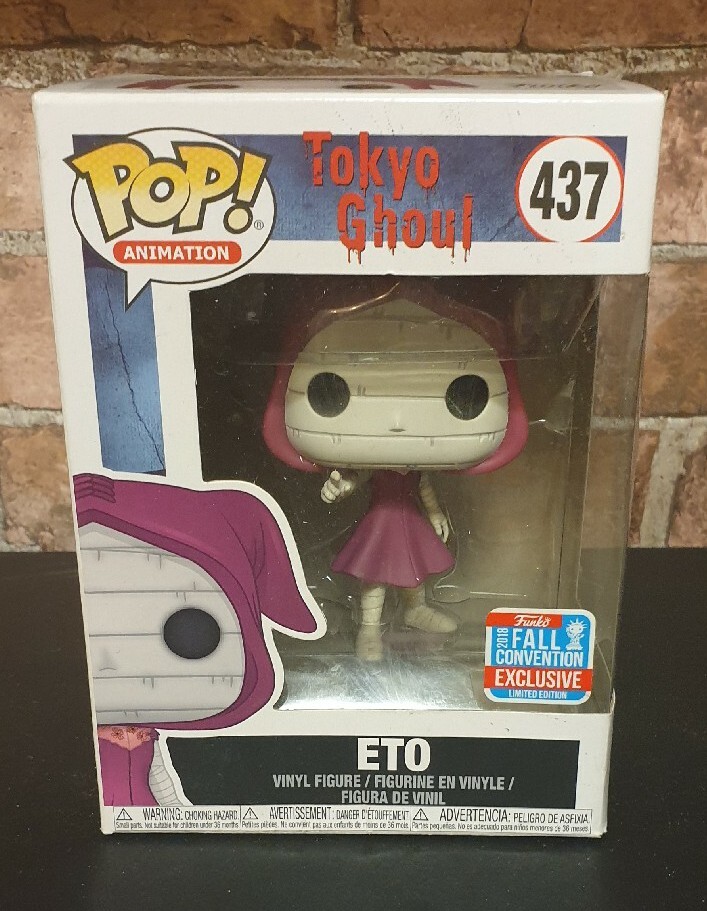 Vinilo Tokyo Ghoul Funko Pop #437 A 2018 Nycc Convención De Otoño Exclusivo P17