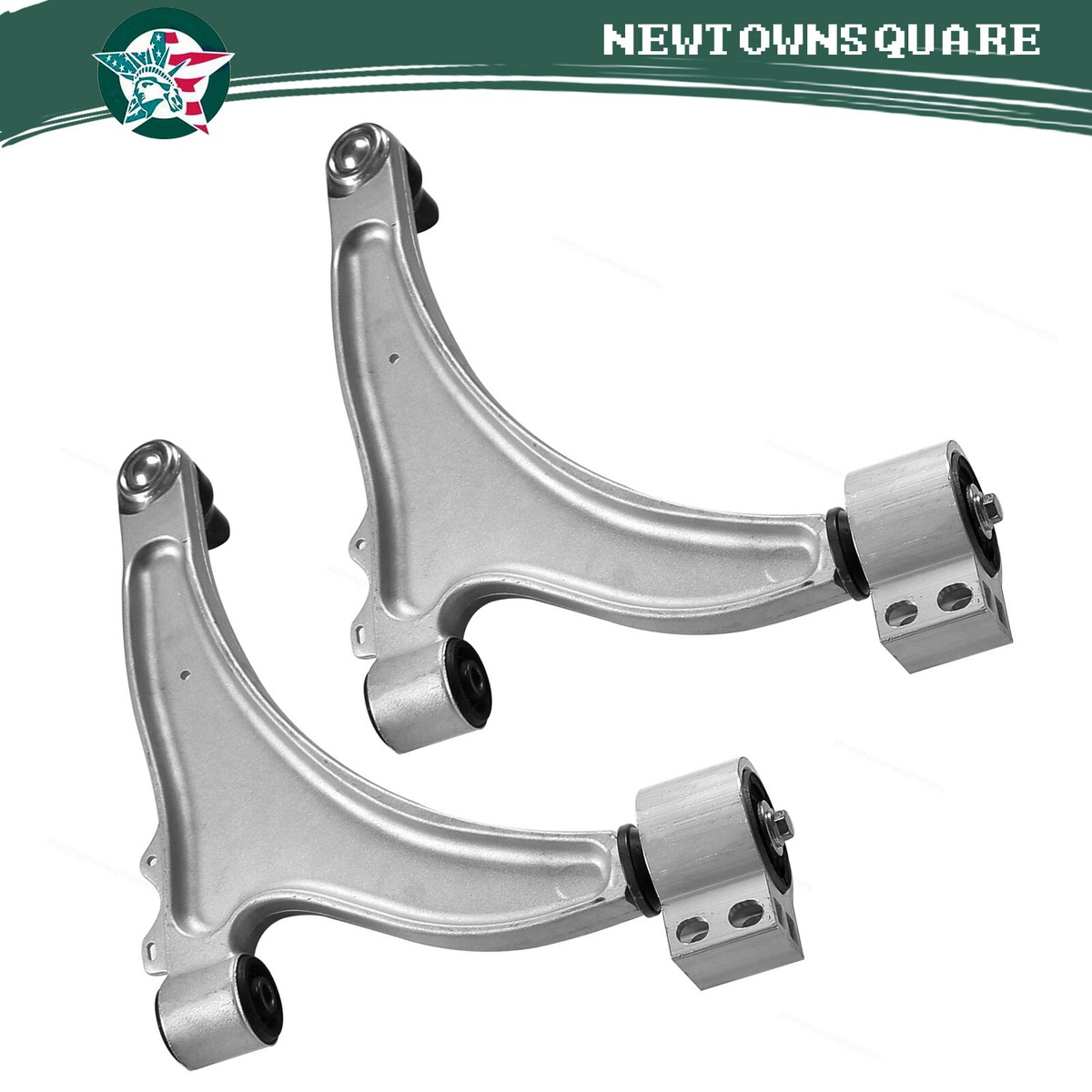 Front Lower Control Arm With Ball Joint For 2010-2017 Buick Regal/Allure & Chevrolet - Pair, Direct Replacement