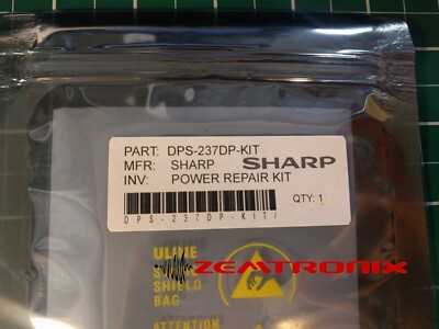 SHARP Power Supply Repair Kit for DPS-237DP / RUNTKB090WJQZ