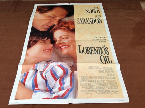 1992 Lorenzo's Oil Original Movie House Full Sheet Poster