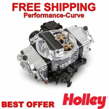 Holley 670 Cfm Ultra Street Avenger Carburetor Vacuum Secondary - 0-86670bk