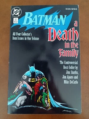 Batman A Death in the Family TPB (1988, 1st Print) KEY! Death Of Robin VF/VF+ - Image 1 of 2