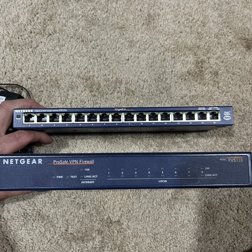 Network Equipment Lot - Netgear/Trendnet Switches, VPN Firewall And APs!!! GS116 - Picture 7 of 9