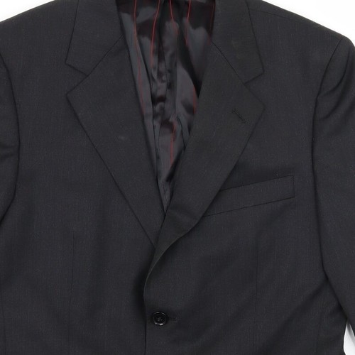le bond Mens Grey Wool Blend Suit Jacket Size 36 - Picture 7 of 12