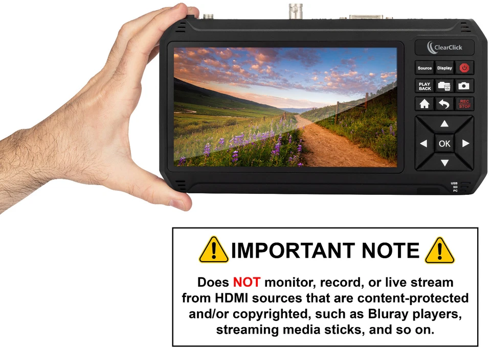 ClearClick HD Video Capture Box Ultimate 3.0 HDMI, DVI, SDI, RCA, AV, VGA, YPbPr - Image 2 of 4