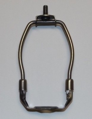 5'' TALL ANTIQUE BRASS FINISH MINIATURE LAMP HARP FOR SMALL LAMP 12732AJB
