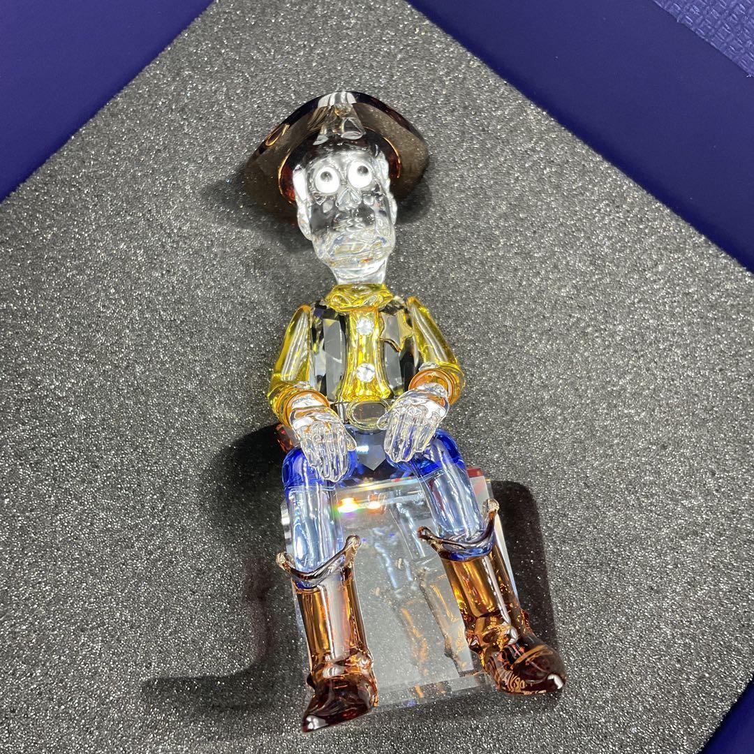 Swarovski Toy Story Sheriff Woody Crystal Figurine 5417631 New JPN