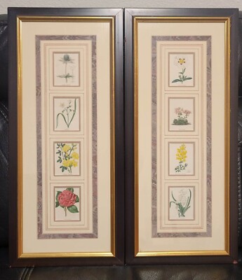 Lot Of 2 Ethan Allen Home Collection Wall Art 10 3/4x24 inches | eBay