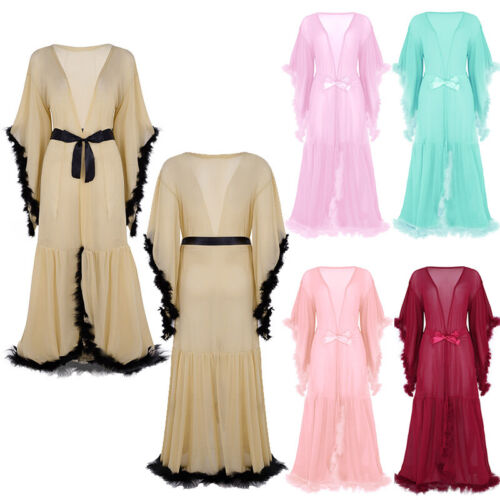 Womens Lingerie Sleepwear Night Gown Babydoll Lace Dress Robe Pyjamas Wedding - Picture 1 of 60