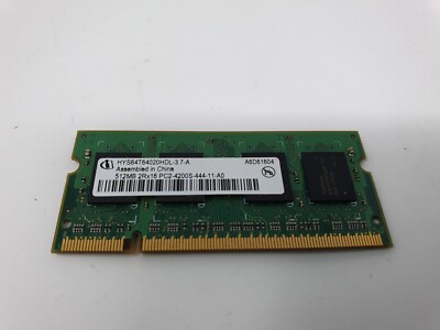 Sony PCG-7N2M VGN-FE21B RAM Arbeitsspeicher 512MB PC2-4200s DDR2 Hynix HYS64T64020HDL