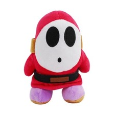 Super Mario Bros. Peluche  SHY GUY TIPO TIMIDO 16 CM circa Plush Idea Regalo