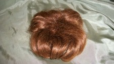 Vintage 1950's DYNEL Doll Wig - Princess Style - Size 8 - Light Auburn Brown