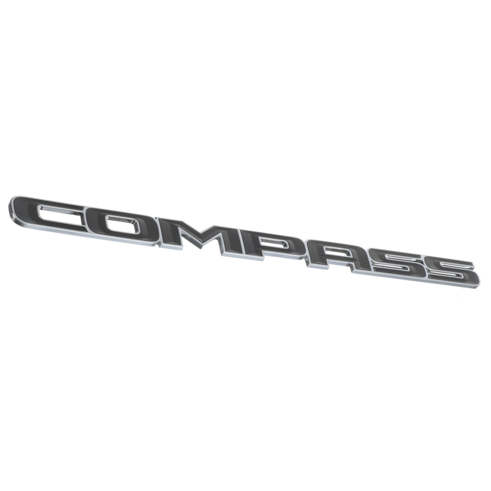 Placa de nombre del emblema delantera para Mopar Compass 17-25 (N/P 68244659AA)