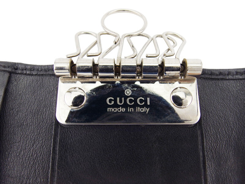 GUCCI Key Case Guccisima Leather Authentic Used D2553 | eBay