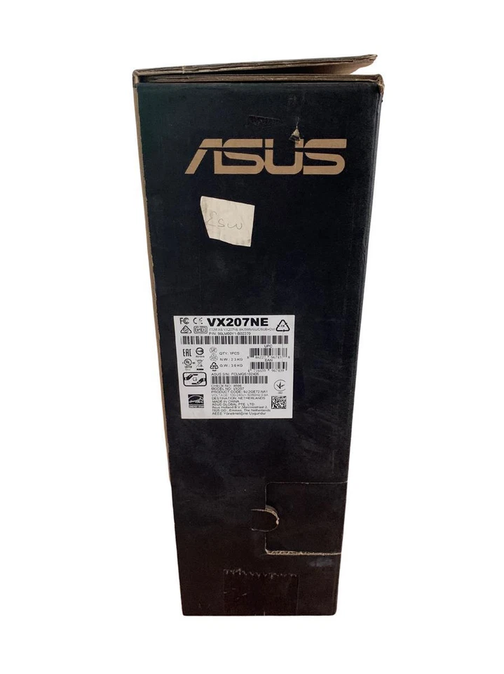 ASUS VX207NE - 19,5" HD (49,5 cm) 1366 x 768 WXGA LED-Backlight-Monitor Schwarz - Bild 2 von 4