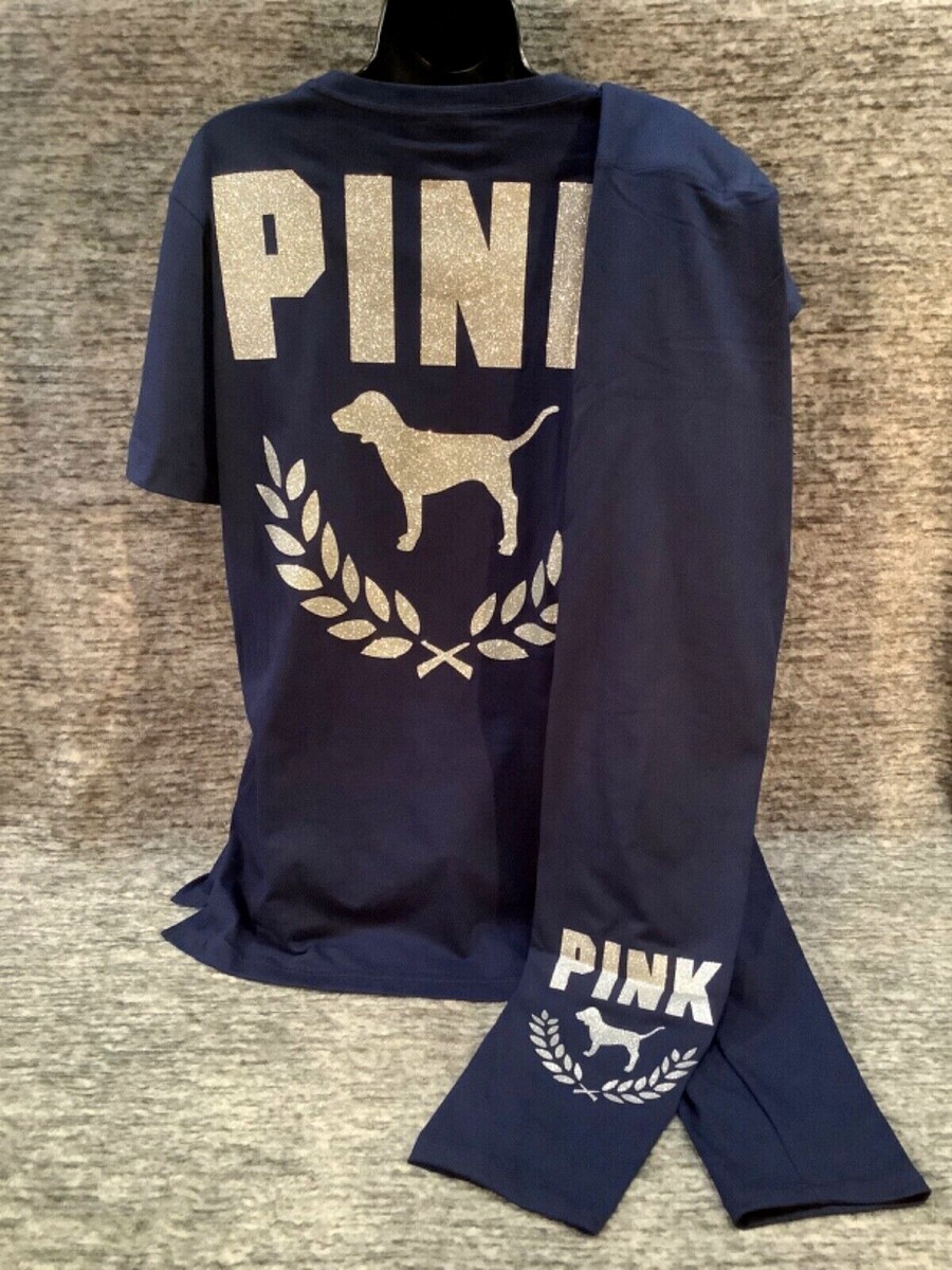 Chemise rose Victoria’s Secret (XXL) manches courtes Varsity