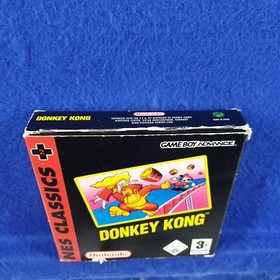 gba DONKEY KONG NES Classics Boxed With Manual Game Boy Advance PAL REGION FREE